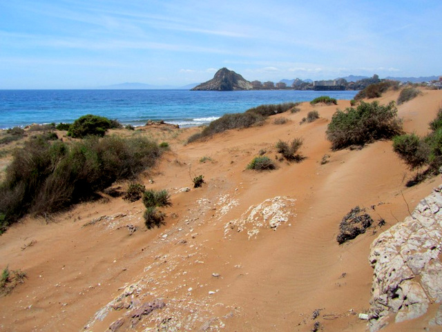 Águilas beaches: Playa Amarilla