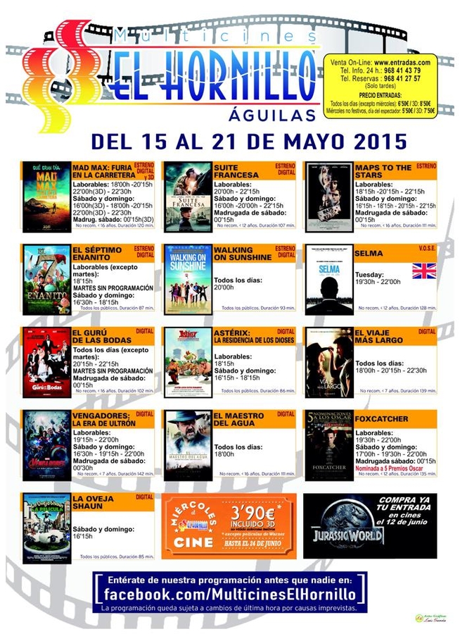 Murcia Today 19th May English Language Cinema “selma” In Águilas 5678