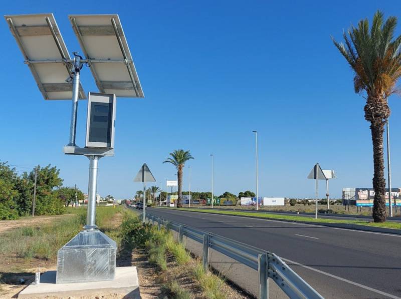 This is where the DGT's newest speed camera is in the Region of Murcia