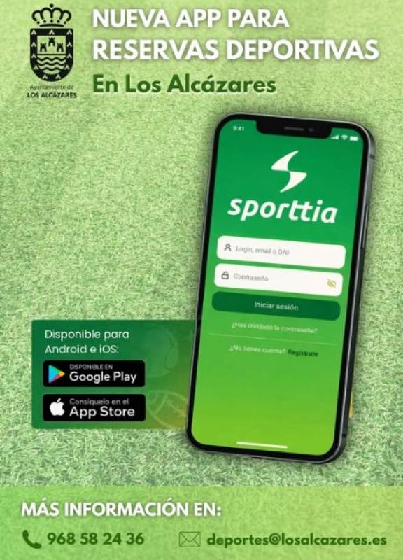 New booking app for sports facilities in Los Alcázares