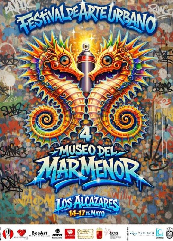 May 14 to 17 International Urban Art Festival in Los Alcázares