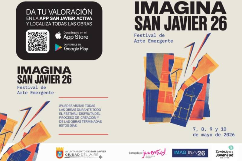 May 7 to 10 Imagina youth art festival in San Javier