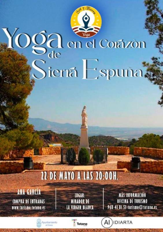 May 22 Yoga in the heart of Sierra Espuña
