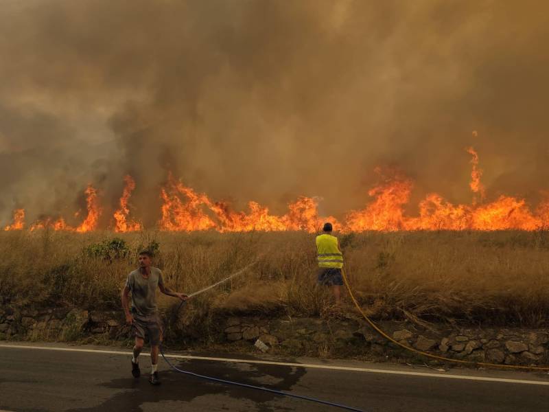 Major wildfire near Murcia City forces evacuations as more than 110 hectares burn
