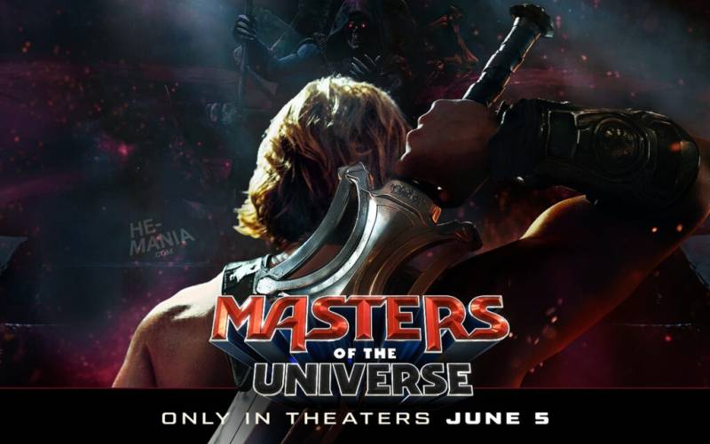 Thursday June 11 Masters of the Universe in English at the Cinemax Almenara