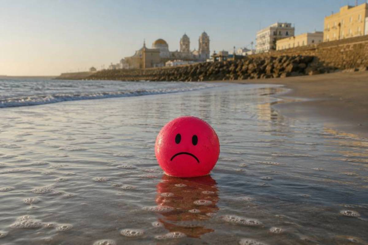 Think twice before kicking a ball on a Cádiz beach this summer