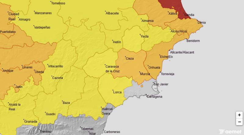 Scorching week ahead with temperatures reaching 43°C: Murcia weather forecast July 6-9