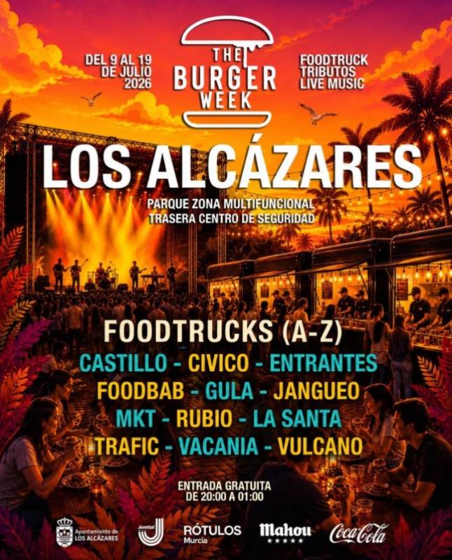 July 9 to 19 Burger Week in Los Alcázares