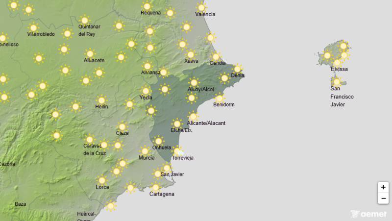 Alicante gets a brief break from intense heat before temperatures climb again: Alicante weather forecast July 27-30