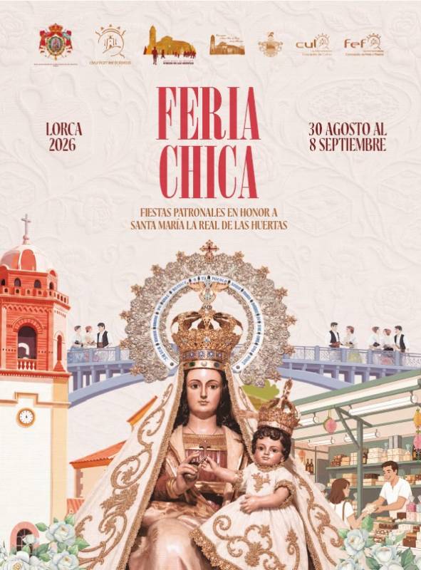 September 4 to 8 Feria Chica fiestas in Lorca in honour of the Virgen de las Huertas