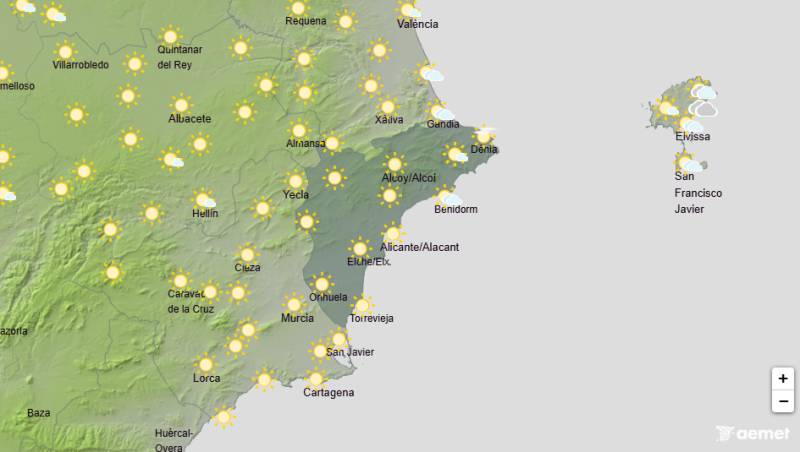 Storms, hail and cooler air on the way: Alicante weather forecast August 20-23