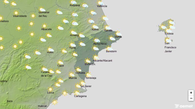 Storms, hail and cooler air on the way: Alicante weather forecast August 20-23