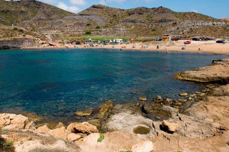 Cartagena beaches: Cala Reona in Cabo de Palos