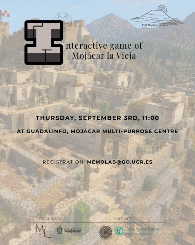 September 3 Free interactive game for youngsters in Mojácar