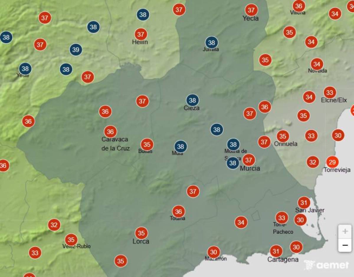 September gets off to a sizzling start: Murcia weather forecast September 3-6