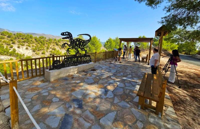 New viewing area for landmark geological site in Caravaca