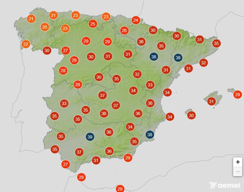 Spain weather forecast September 7-10: Heatwave finally breaks with dramatic temperature drop