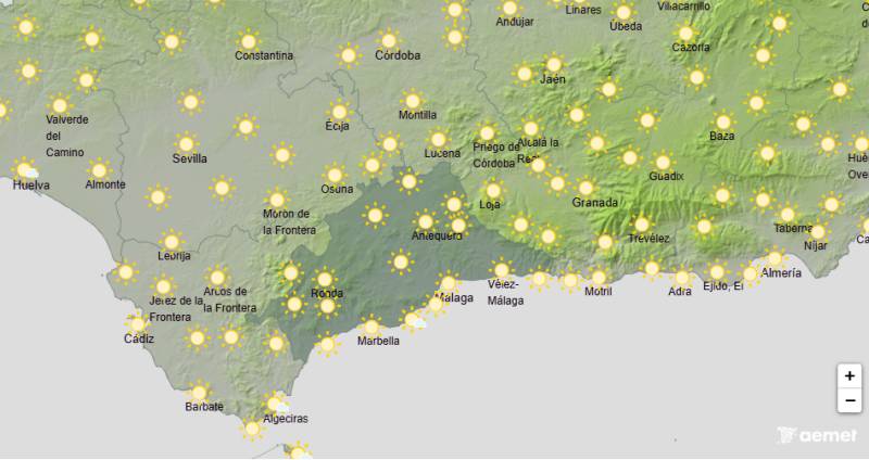 38°C heat gives way to rain and cooler temperatures: Andalucía weather forecast September 7-10