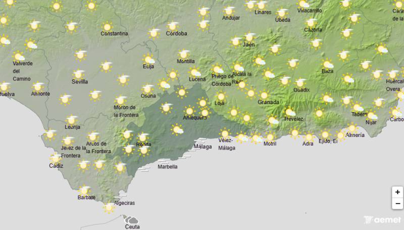 38°C heat gives way to rain and cooler temperatures: Andalucía weather forecast September 7-10