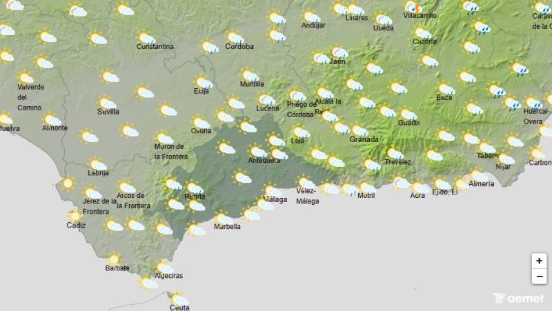 38°C heat gives way to rain and cooler temperatures: Andalucía weather forecast September 7-10