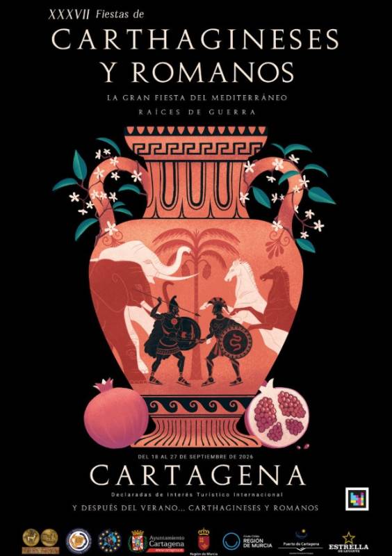September 18 to 27 Fiestas de Carthagineses y Romanos Cartagena 2026