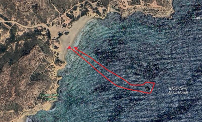 Scuba diving and snorkelling off Playa Higuerica in Águilas