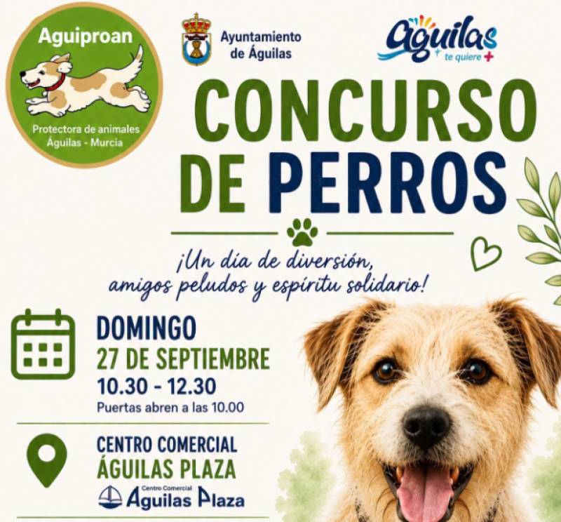 September 27 Águilas hosts fun-filled dog show in support of local animal shelter