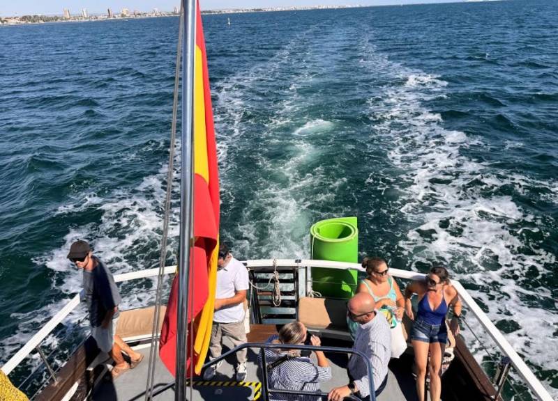 October 2 Free boat trip on the Mar Menor from Santiago de la Ribera