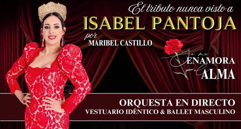 October 18 Isabel Pantoja tribute show in Caravaca