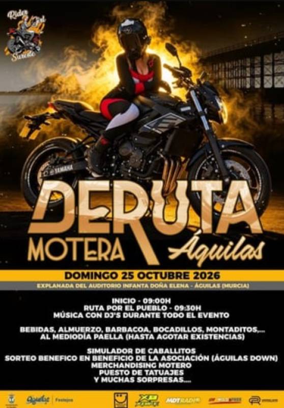October 25 Lady bikers event in Águilas