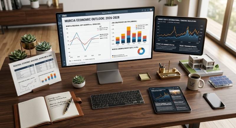 Murcia economy to keep growing faster than the national average
