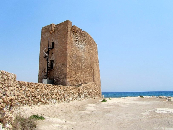 Ermita de Cope, a ruined 16th-century chapel on the Águilas coast