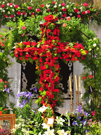 May, Las Cruces de Mayo, The crosses of May, a spring fiesta across the Region of Murcia