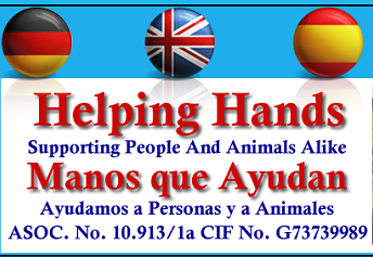 Helping Hands helps animals and people in Águilas and surrounding areas