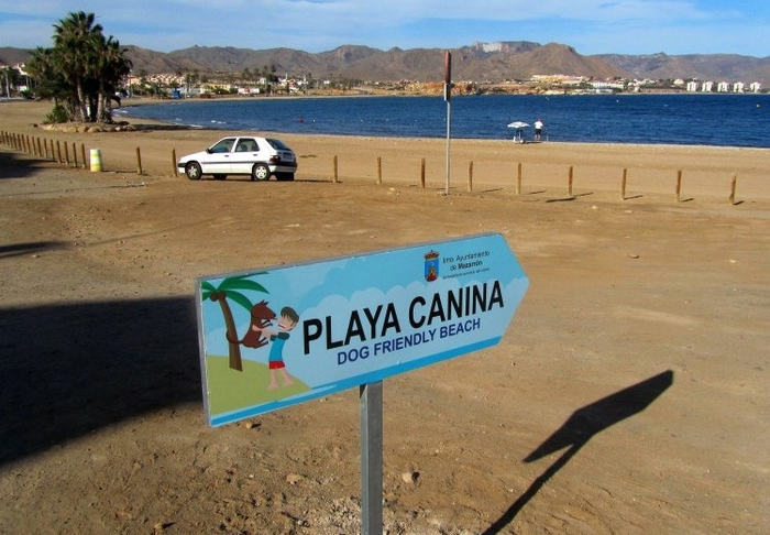 Mazarrón beaches: Playa Gachero, dog friendly beach