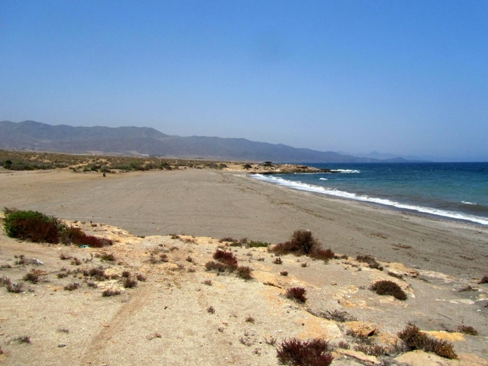 Águilas beaches : Playa de la Rambla de Elena