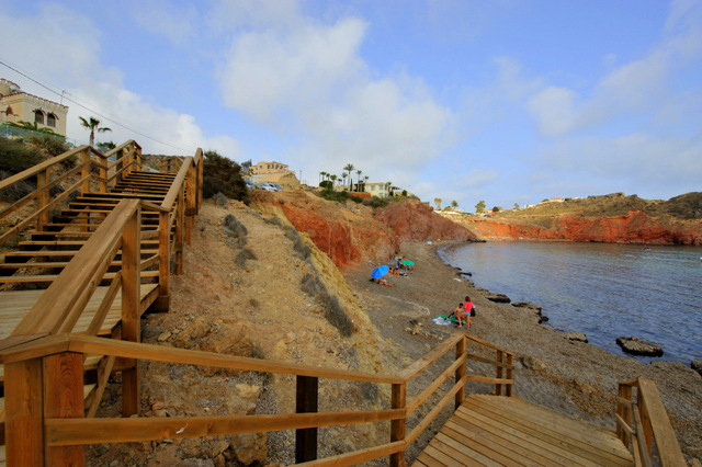 Mazarrón beaches: Playa de la Piedra Mala