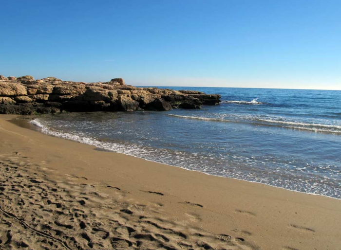 Águilas beaches: Playa del Charco Nudist Beach