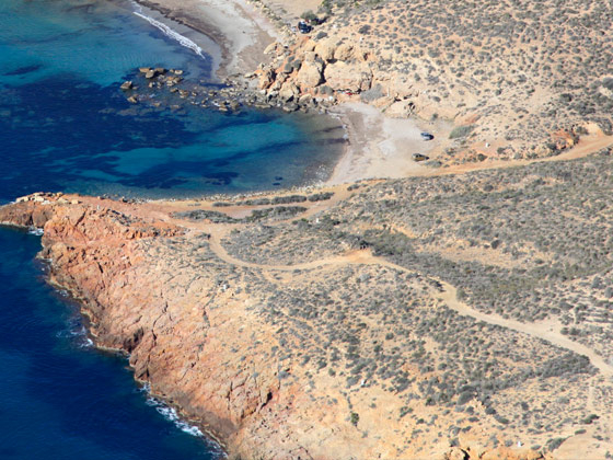 Mazarrón beaches: Cala Desnuda, nudist beach