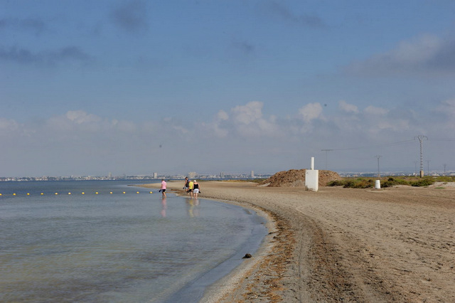 Esculls de la Llana y Encañizadas, San Javier beaches in La Manga Del Mar Menor