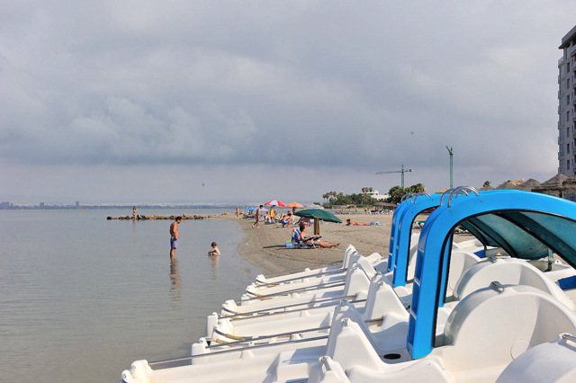 Playa Veneziola, La Manga del Mar Menor beaches in San Javier