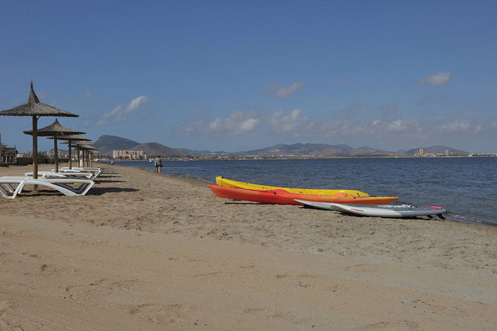 Cartagena beaches: Playa de los Alemanes