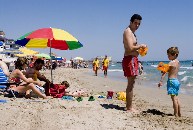 Cartagena beaches: Playa del Barco Perdido (Sirenas) La Manga del Mar Menor