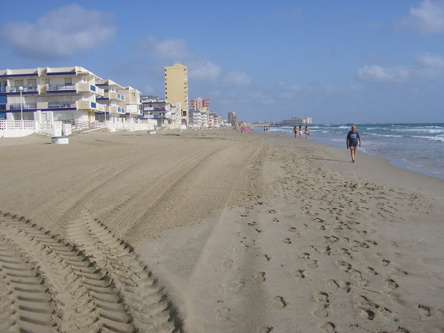 Cartagena beaches: Playa del Barco Perdido (Sirenas) La Manga del Mar Menor