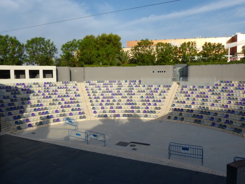 The municipal auditorium in the Parque de la Compañía Molina de Segura