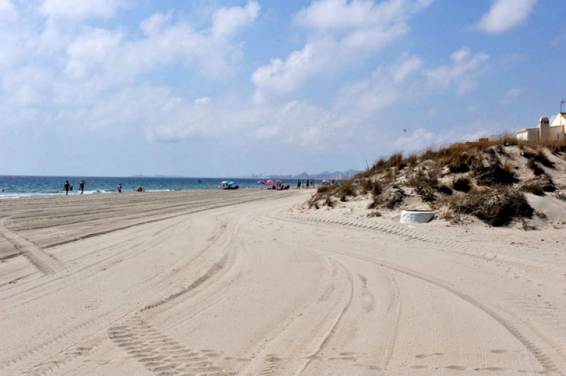La Manga del Mar Menor beaches: Playa El Estacio