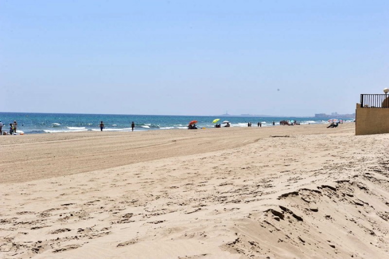 La Manga del Mar Menor beaches: Playa El Pedrucho 