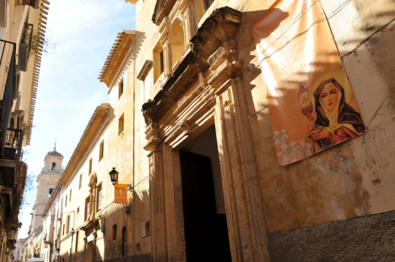 The Monasterio de Santa Clara in Caravaca de la Cruz