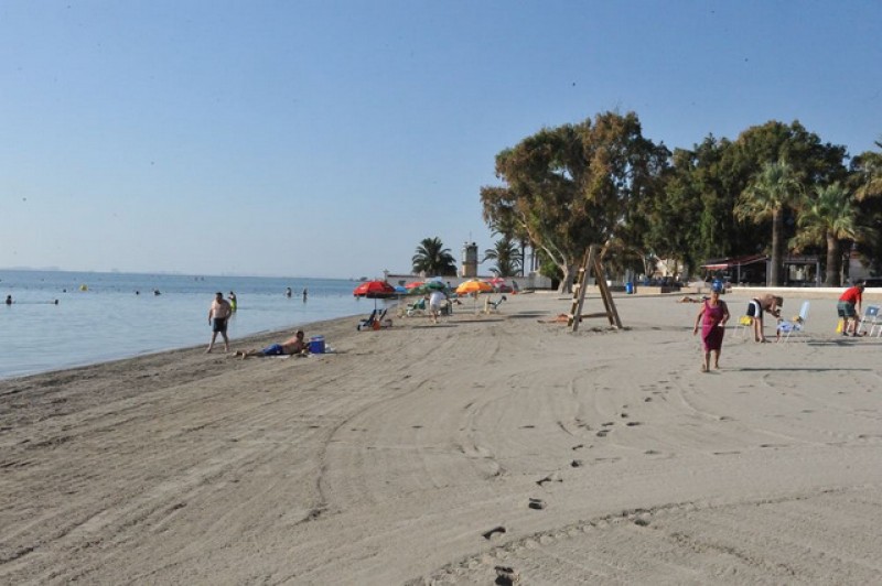 The Playa de Barnuevo in San Javier
