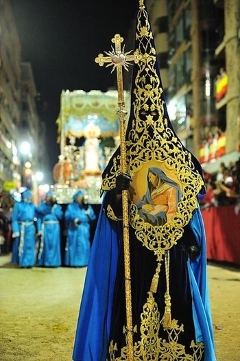 Lorca, Viernes de Dolores, Vía Crucis